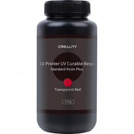 Creality Standard Rigid Resin Plus, 0.5кг, Transparent Red (3302020082)