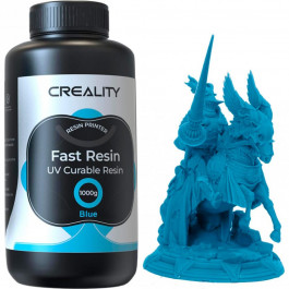 Creality Фотополимерная смола LCD Fast Resin 1кг, синяя (3302180007)