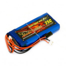   Dinogy Li-Pol 2800 mAh 7.4V 2S для FrSky Taranis Q X7 (DLC-2S2800TX-QX7)