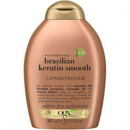 Ogx Кондиционер  Brazilian Keratin Smooth Разглаживающий для укрепления волос 385 мл (0022796976024)