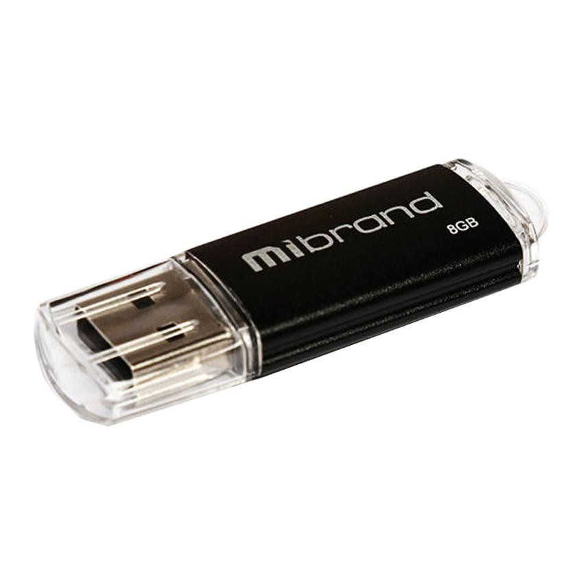 Mibrand 8 GB Cougar Black (MI2.0/CU8P1B) - зображення 1