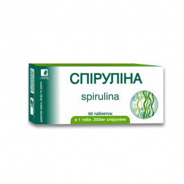 Красота и Здоровье Спирулина  50 таблеток (500 мг)