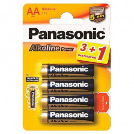 Panasonic AA bat Alkaline 4шт Power (LR6APB/4BP)