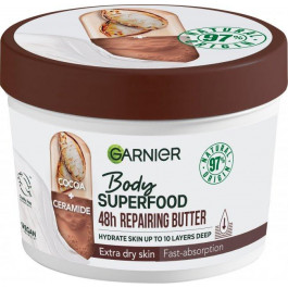 Garnier Відновлюючий крем-баттер  Body Superfood Какао, для дуже сухої шкіри, 380 мл