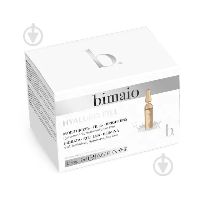 Bimaio Зволожуючі ампули для обличчя  Hyaluro Fill 10 шт x 2 мл (8436044674174) - зображення 1