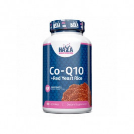 Haya Labs Co-Q10 60 мг & Red Yeast Rice 500 мг 60 капсул