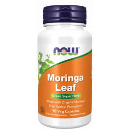 Now Moringa Leaf 90 капсул