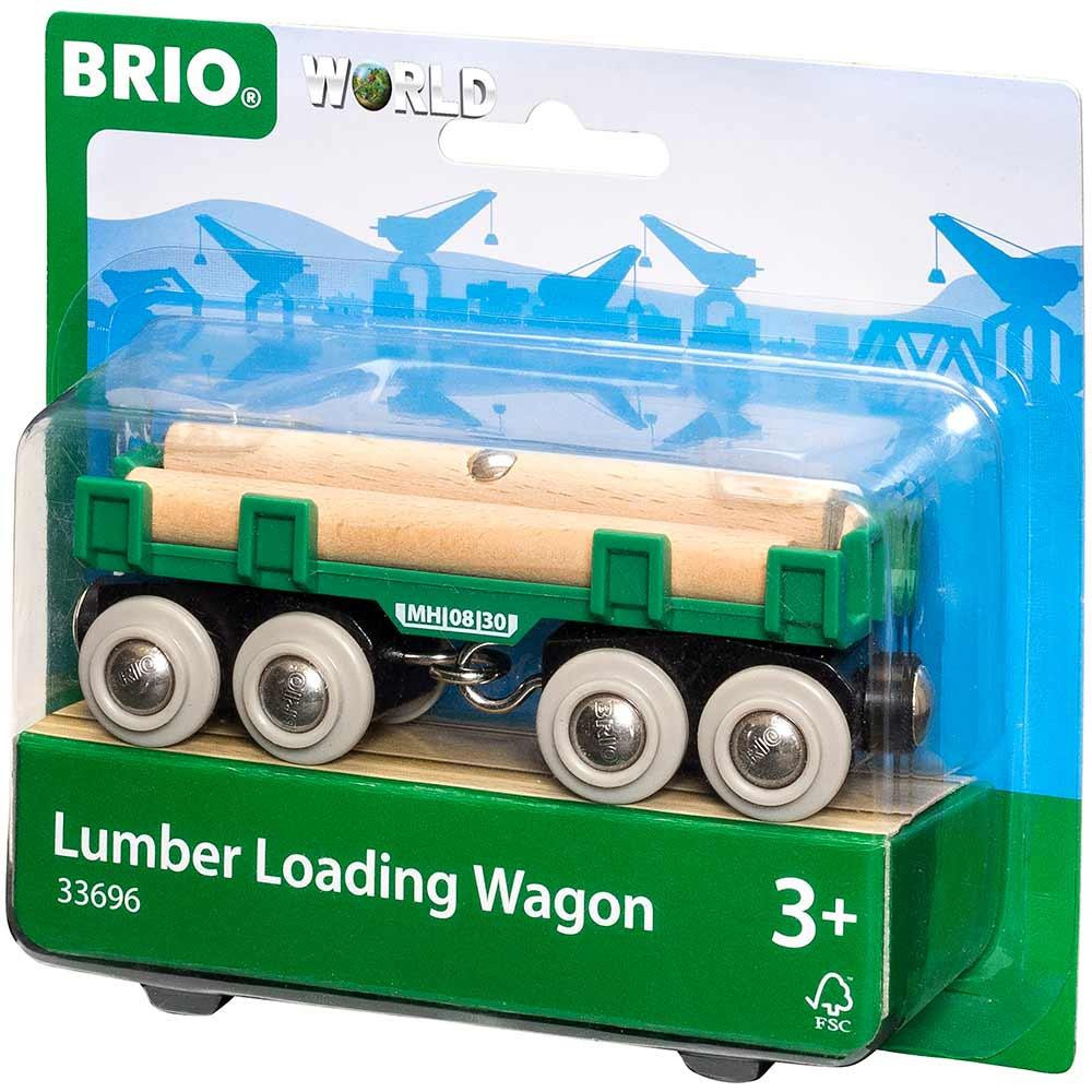 Brio Вагон для перевезення деревини (33696) - зображення 1
