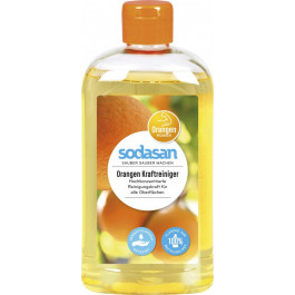 Sodasan Органический концентрат-антижир Orange для удаления стойких загрязнений 0,5 л (4019886001403)