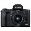 Canon EOS M50 Mark II kit (15-45mm) IS STM Black (4728C043) - зображення 1