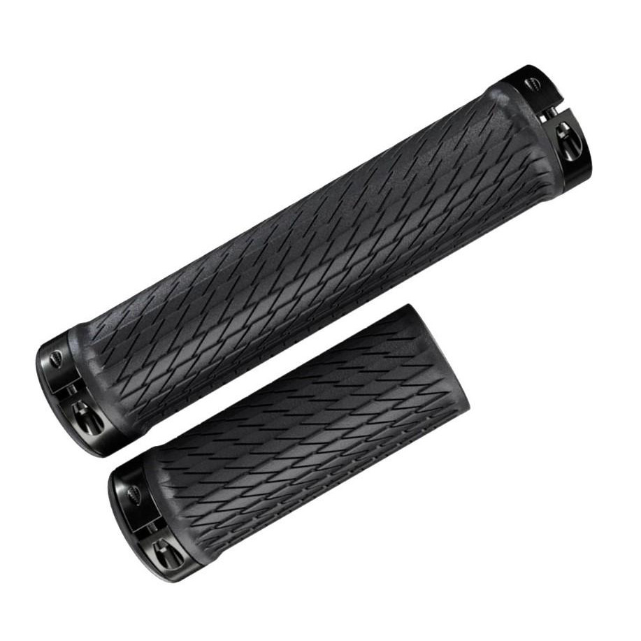 SRAM Гріпси  Locking Grips for TwistLoc 77/125mm with Black Clamps and End Plug - зображення 1