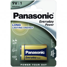 Panasonic Krona bat Alkaline 1шт EVERYDAY POWER (6LR61REE/1B)