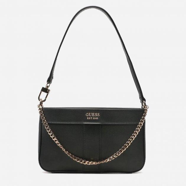 GUESS Сумка крос-боді жіноча  KATEY MINI TOP ZIP SHLDR BAG HWVC7870720-BLA Чорна (800070292935) - зображення 1