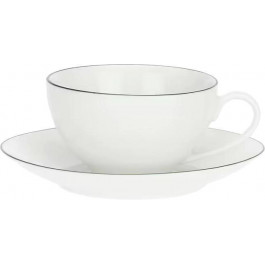 La Porcellana Bianca Чашка для чаю з блюдцем Dintorno 220мл P005800016