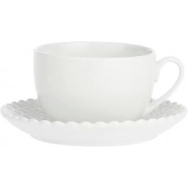 La Porcellana Bianca Чашка для чаю з блюдцем Momenti 450мл P002800027