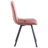 Art Metal Furniture Harlem черный/велюр розовый антик (546787) - зображення 3