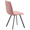 Art Metal Furniture Harlem черный/велюр розовый антик (546787) - зображення 5