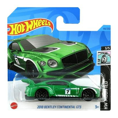 Hot Wheels 2013 Bentley Continental GT3 1:64 (5785-HKH84) - зображення 1