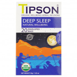 Tipson Суміш трав'яна  Deep Sleep, 20 пакетиків (896903) (4792252940949)