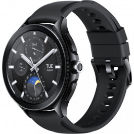 Xiaomi Watch 2 Pro Bluetooth Black Case with Black Fluororubber Strap (BHR7211GL)