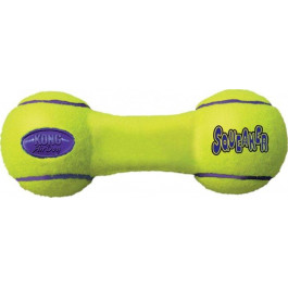 KONG Іграшка для собак повітряна гантель  AirDog Squeaker Dumbbell 6,4 x 17,8 x 6,4 см (каучук) (775265)