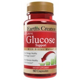 Earth's Creation Glucose Support Комплекс для підтримки рівня глюкози у крові 60 капсул