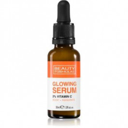   Beauty Formulas Glowing 2% Vitamin C освітлювальна сироватка для обличчя 30 мл