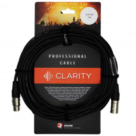 Clarity Мікрофонний кабель XLR-XLR  XLR-XLR PRO/15m