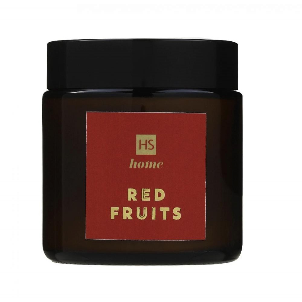 HiSkin Аромасвічка у склянці з ароматом Червоні фрукти  100 мл (5907775548988) - зображення 1