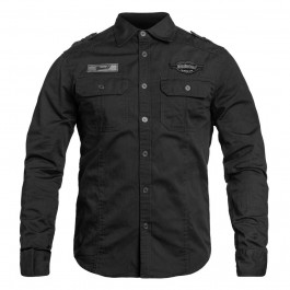 Brandit Luis Vintage Shirt D/R - Black (4023-2-XXL)