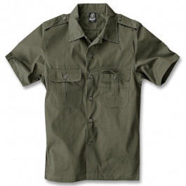   Brandit US Hemd 1/2 Olive (4101-1 XL)