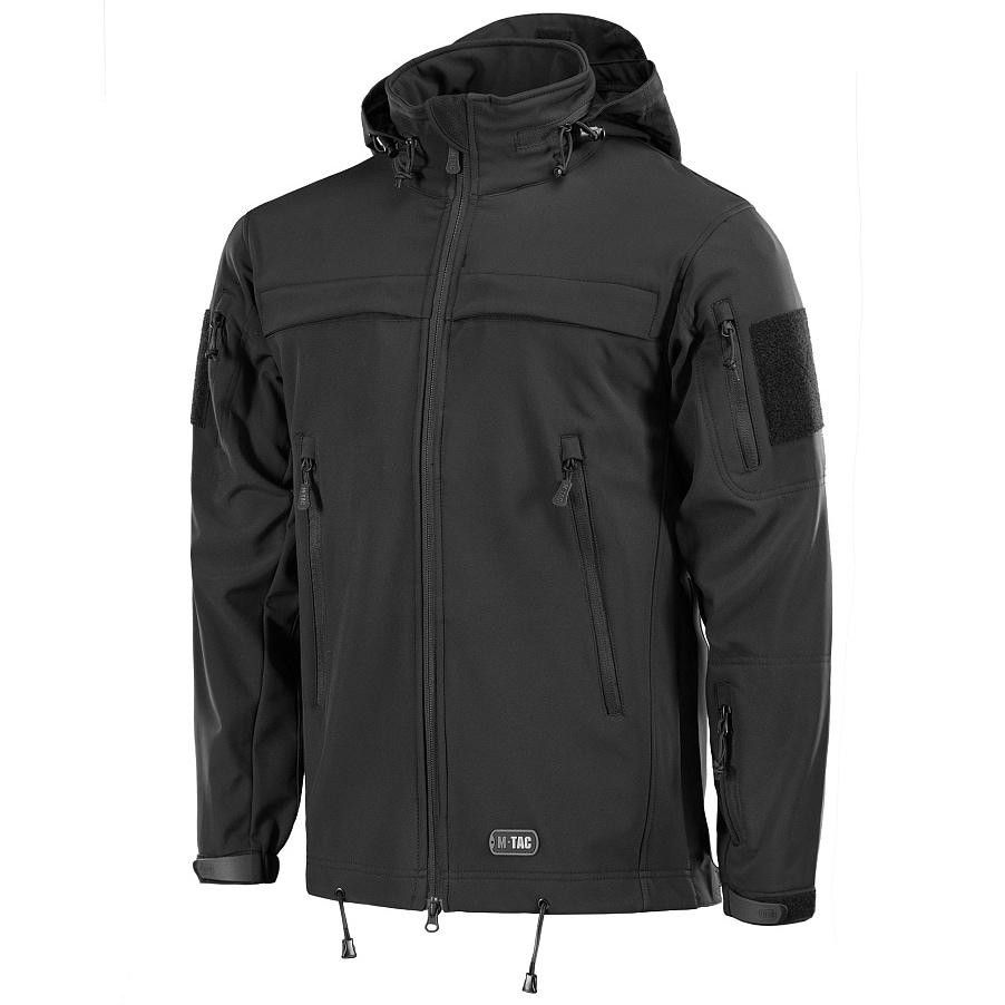 M-Tac Softshell Police Jacket Black (20203002-L) - зображення 1
