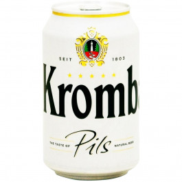 Krombacher Пиво  Pils світле 4.8% 0.33 л з/б (4008287050530)
