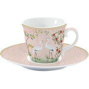 Easy Life Чашка для чаю з блюдцем Jardin de Reves 200мл R1174#JARR