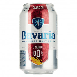 Bavaria Пиво , безалкогольне, з/б, 0,33 л (8714800023214)