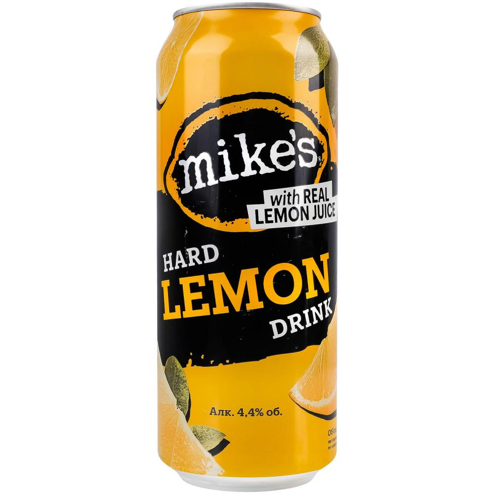 Mike's Пиво  Hard Drink Lemon з/б, 0,5 л (4820034927045) - зображення 1