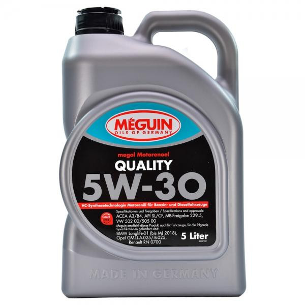 Meguin Quality 5W-30 5л - зображення 1