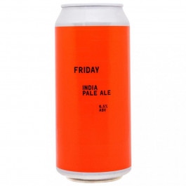 And Union Пиво  Friday IPA світле нефільтроване 6.5% з/б 0.44 л (5065016292066)