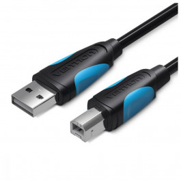 Vention USB AM/BM Black 2м (VAS-A16-B200)