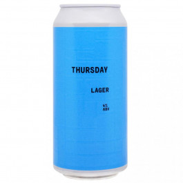   And Union Пиво  Thursday Lager світле нефільтроване 4% з/б 0.44 л (5065016292042)