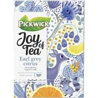 Pickwick Чай чорний байховий  Joy of tea Earl grey citrus з ароматом бергамоту, 15х1.6 г (8711000483312)