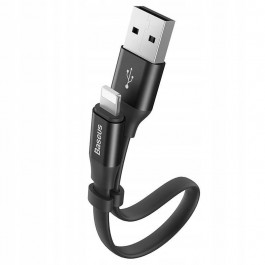 Baseus Two-in-one Portable Cable Android/iOS Black (CALMBJ-01)