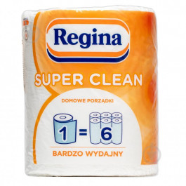 Regina Паперові рушники  Super Clean 50,6 м двошарова 1 шт. (8004260234030)
