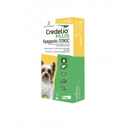 Elanco Таблетки  Кределіо Плюс для собак масою тіла 1.4 – 2.8 кг 3 шт (CA5478003GN)