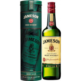 Jameson Віскі в металевій упаковці,  Irish Whiskey in metal box 0,7 л 40% (5011007021054)