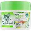 Wash&Go Маска для волосся  Super Food з авокадо і алое вера 300 мл (8008970053097) - зображення 1