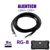 ALIENTECH Антенный кабель для Alientech DUO ll, DUO lll QMA-QMA, 15 м RG-8 (BV-000964-1) - зображення 1