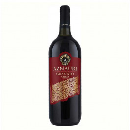 Aznauri Вино  Granato Valley Ординарное Столовое красное полусладкое 1.5 л 9.0-13% (4820189293217)