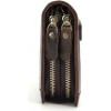 Vintage Коричневый кожаный кошелек клатч на два отделения  (14679) - зображення 3
