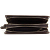 Vintage Коричневый кожаный кошелек клатч на два отделения  (14679) - зображення 6